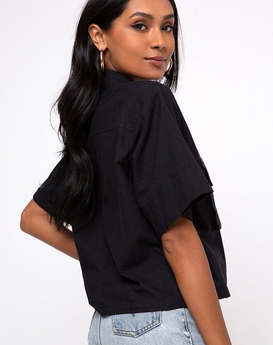 Camicia Alka Ultility in nero