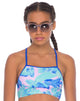 Immagine di Almond Bikini Top in Palm Glitch