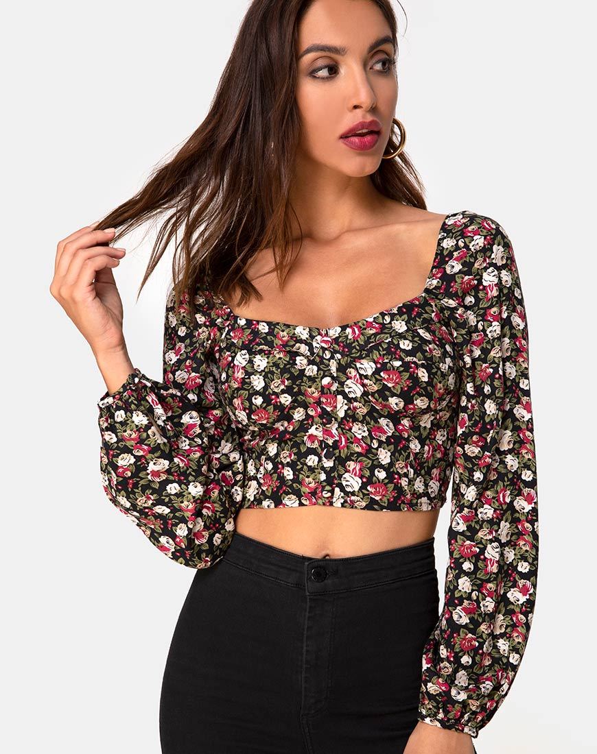 Top Alor in Courtney Floral