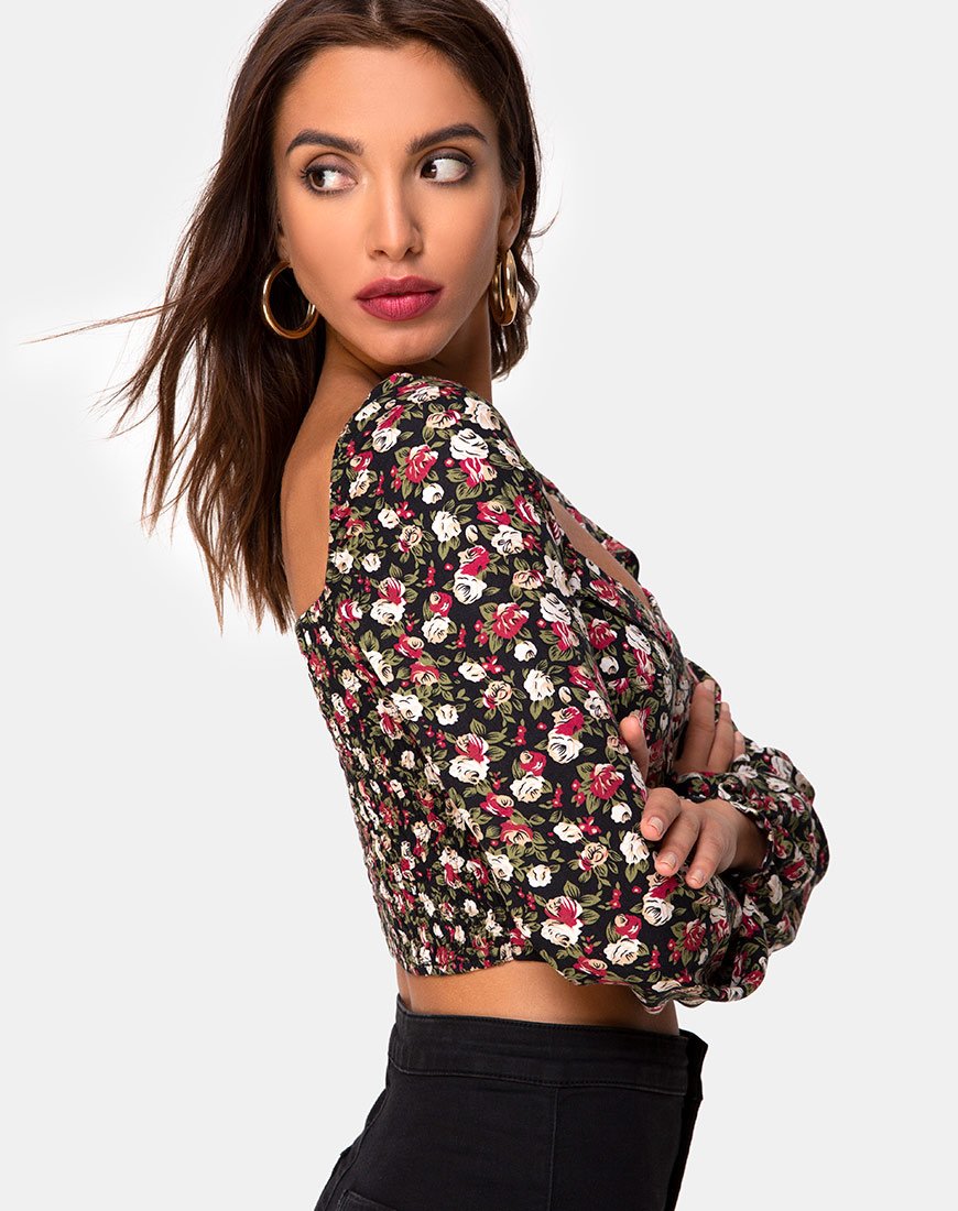 Immagine di Alor Crop Top in Courtney Floral