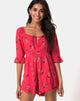 Immagine di Altary Playsuit in Rouge Rose Pink