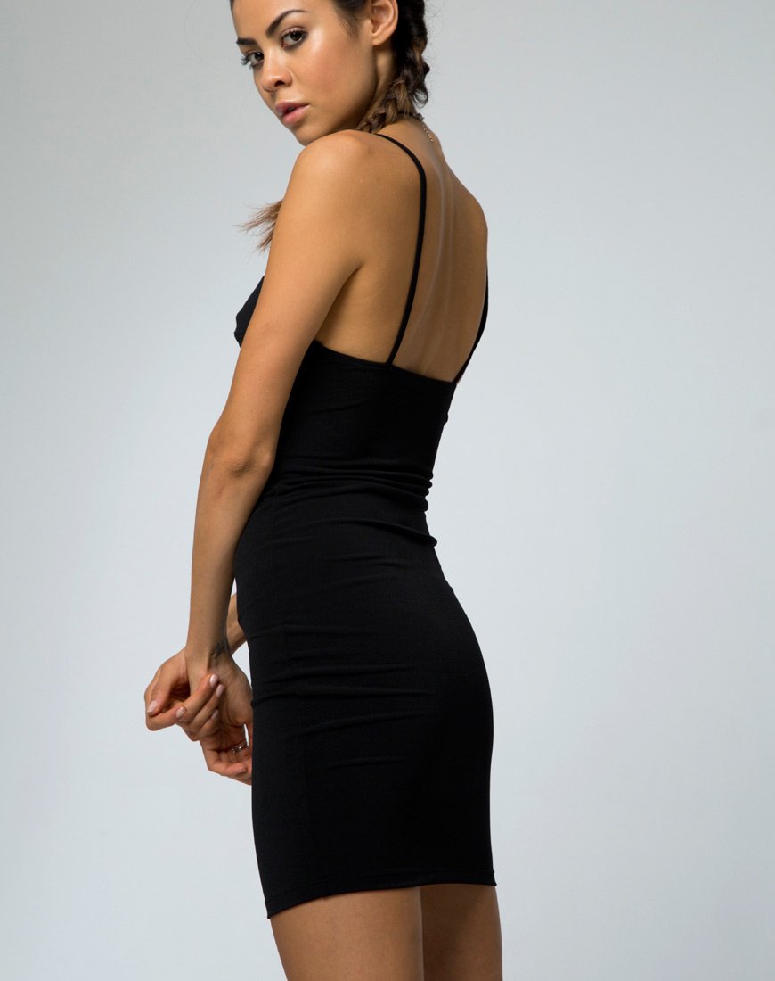Immagine di Alvina Bodycon Dress in nero