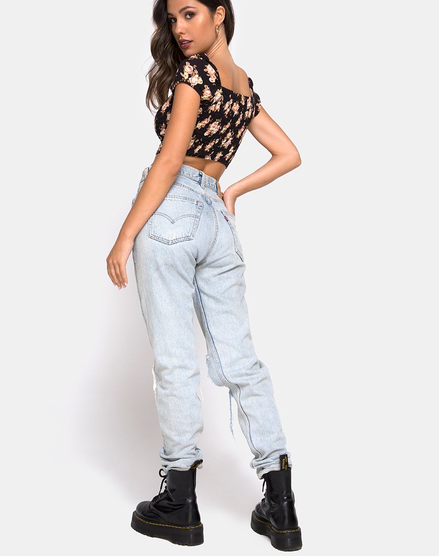 Immagine di Alya Crop Top in Rosa Antico