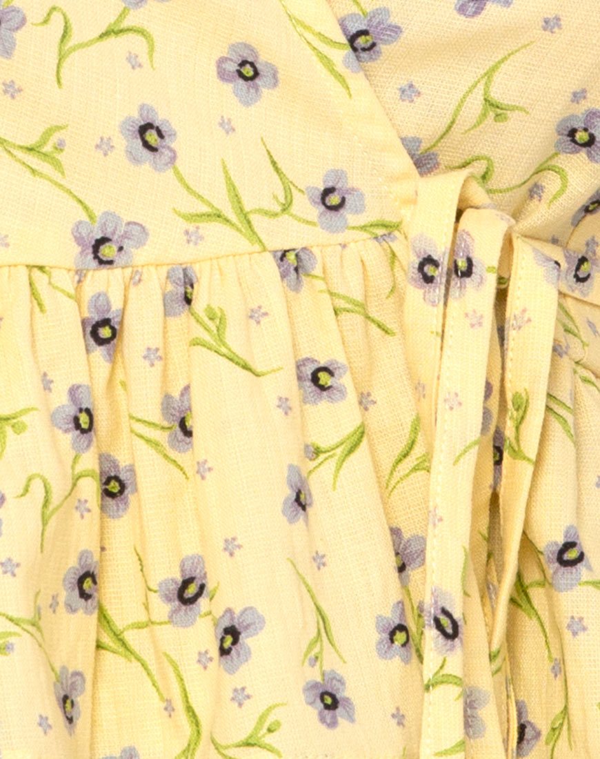 Immagine di Amiya Top in Wild Flower Lemon Drop