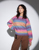 Immagine di MOTEL X OLIVIA NEILL Ammaria Jumper in rosa e viola
