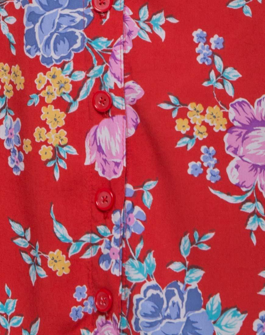 Immagine di Andrea Skater Skirt in Fleur Vintage