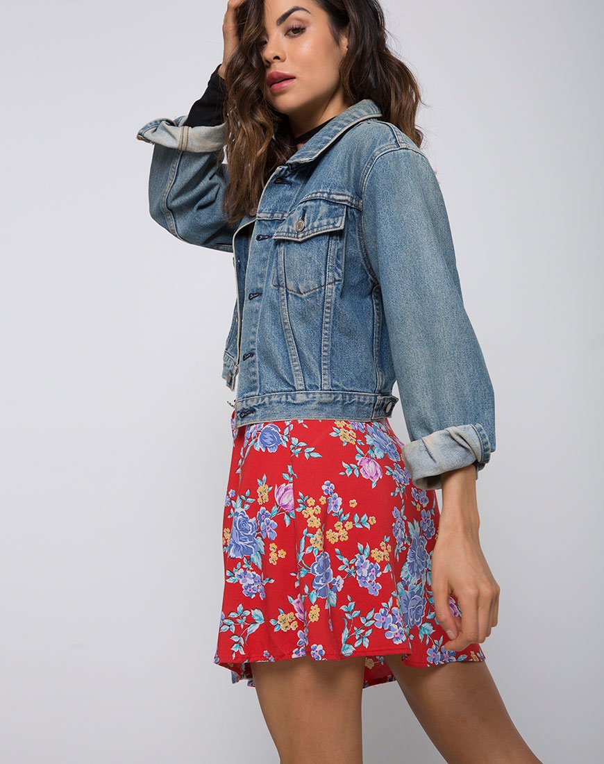 Gonna Andrea in Vintage Fleur
