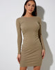 Immagine di Andreita Mini Dress in Rib Eucalyptus