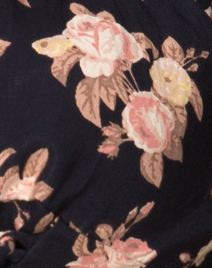 Immagine di Aneca Off The Shoulder Top in Rosa Antica Nero