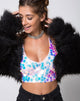 Immagine di Angel Crop Top in Unicorn Sequin