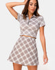Immagine di Annie Gonna in Grunge Check Taupe