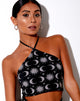 Immagine di April Crop Top in Moonlight Nero