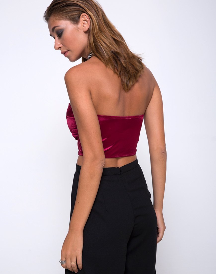 Ari Palazzo Pant in nero