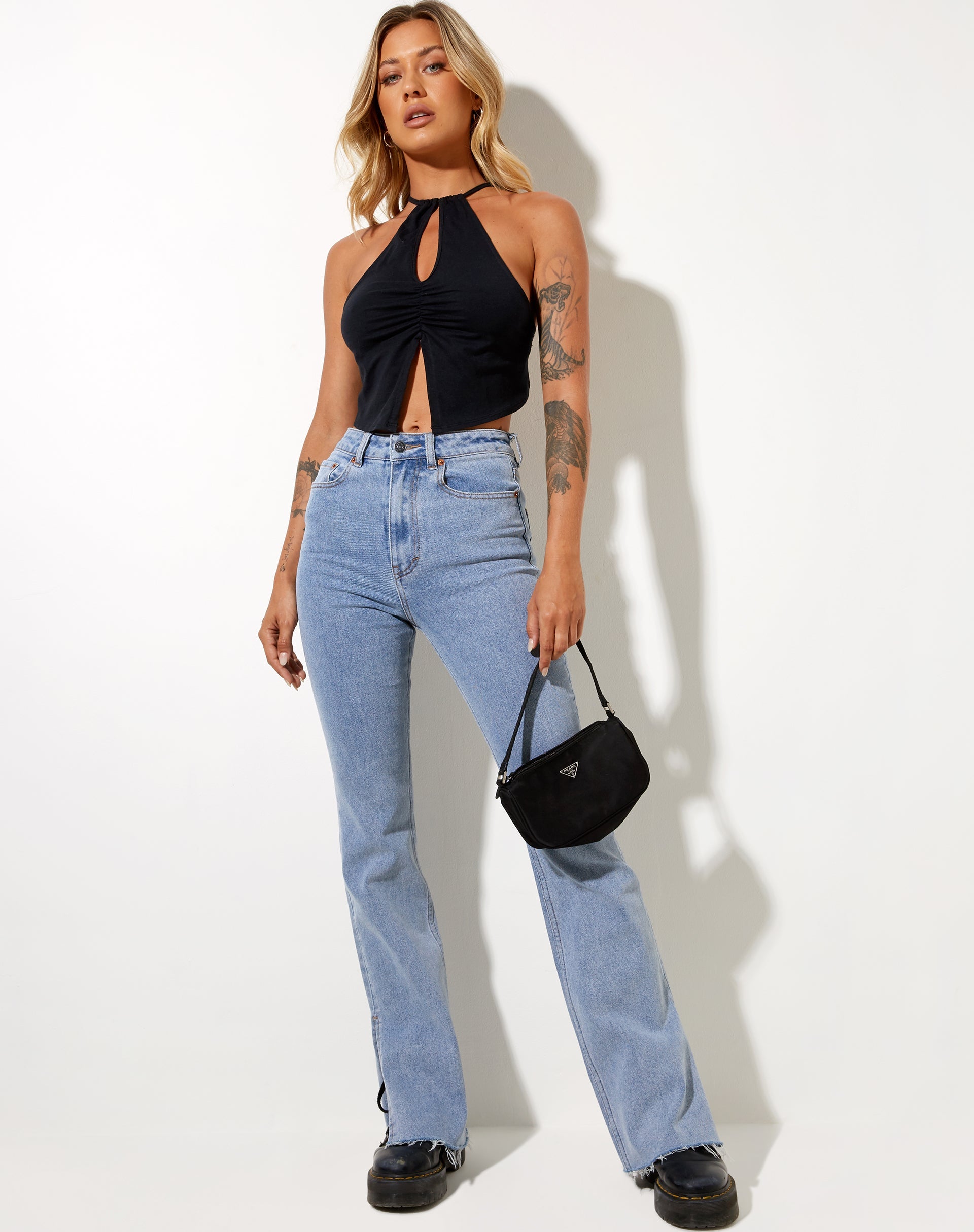 Immagine di Asmi Crop Top nero