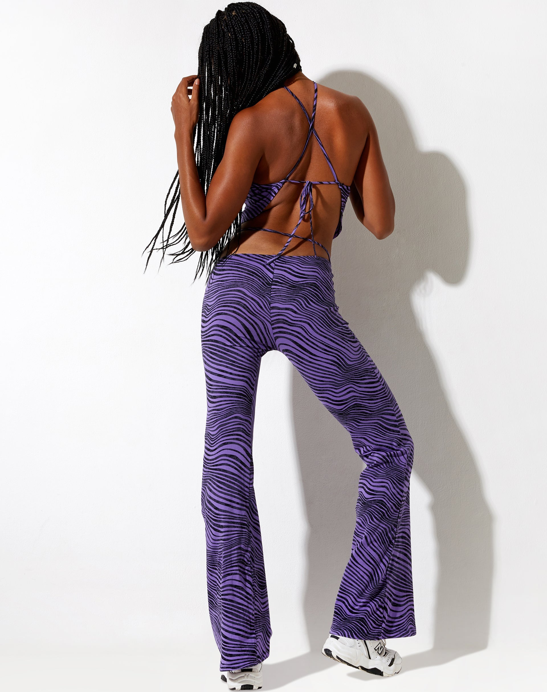 Immagine di Asmi Crop Top in Desert Terrain Purple