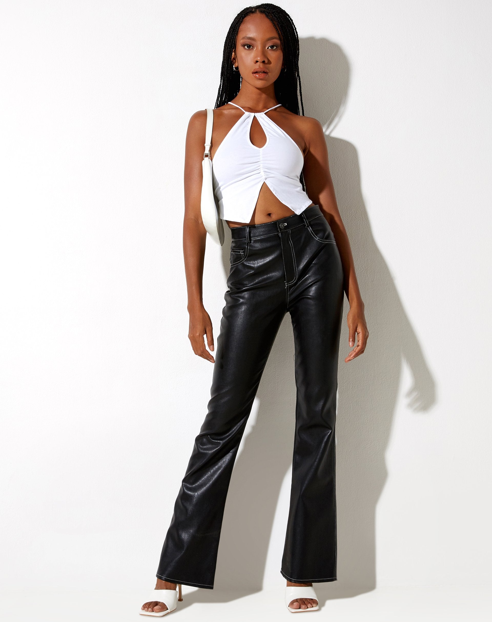 Immagine di Asmi Crop Top in bianco