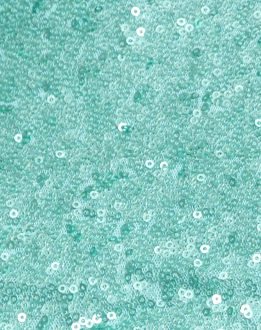 Immagine di Athena Top in menta piperita Mini Sequin