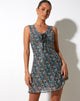 immagine di Avalie Mini Dress in Folk Floral