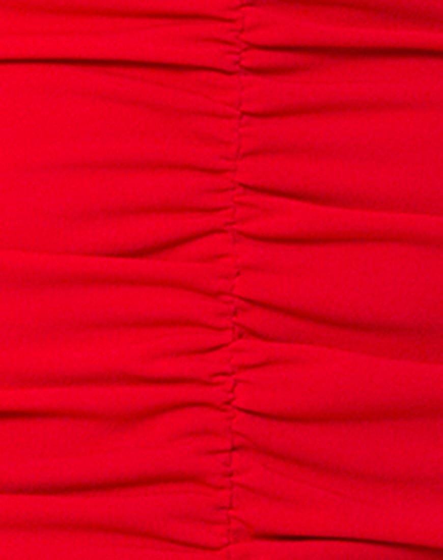 Immagine di Azalea Off The Shoulder Dress in Red