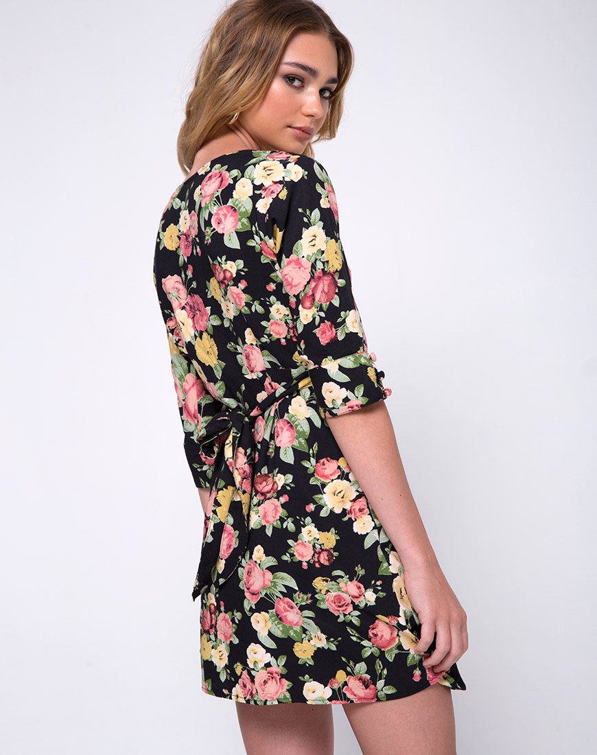Immagine di Azetti Wrap Dress in Vintage Floral
