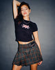 image of Gonna Skirza Tartan Verde