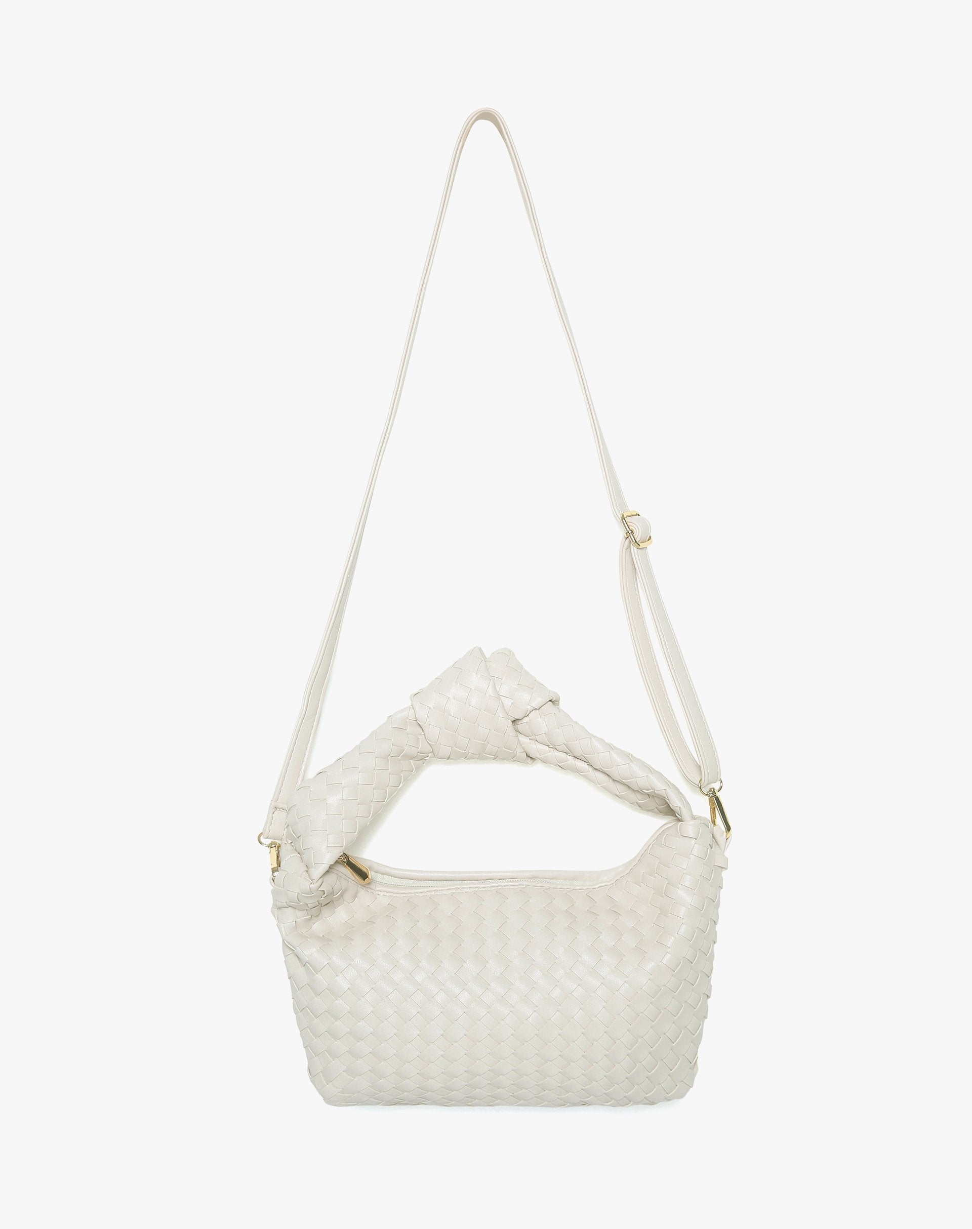 Immagine della borsa a tracolla Dolton in bianco
