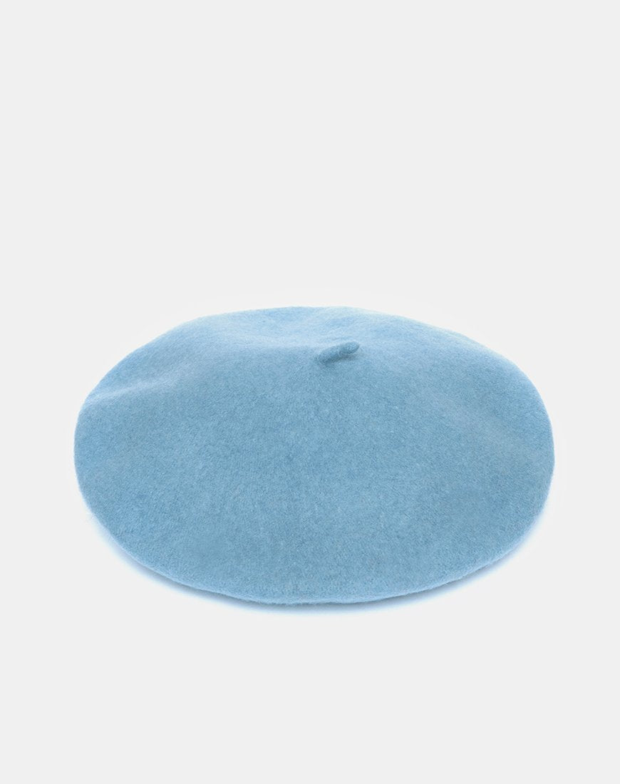 Immagine del berretto di lana blu