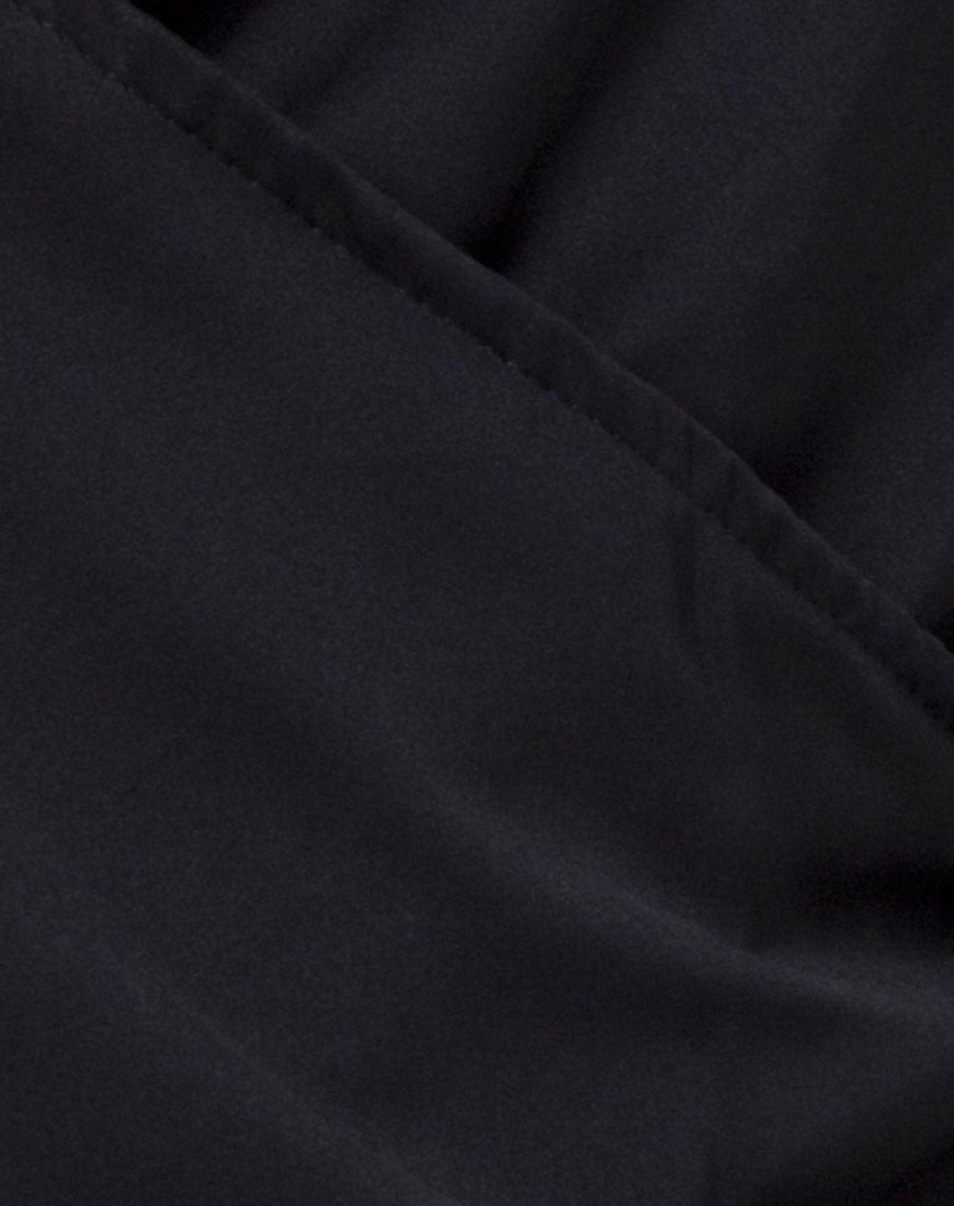 Immagine di Bartier Mini Abito in Raso Max Zara Nero