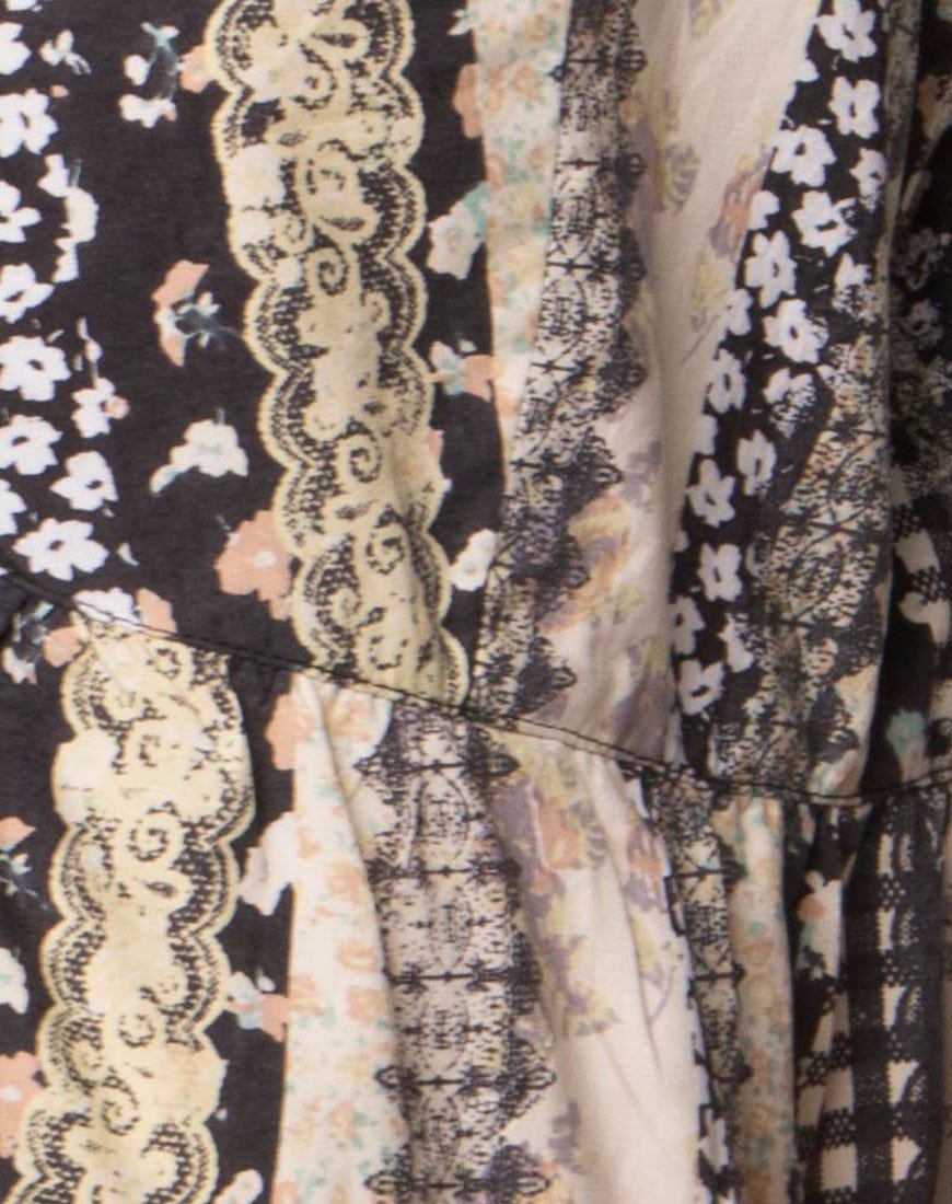 Immagine di Basel Crop Top in pizzo grunge