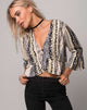 Immagine di Basel Crop Top in pizzo grunge