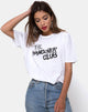Immagine della t-shirt oversize basic in Hangover Club