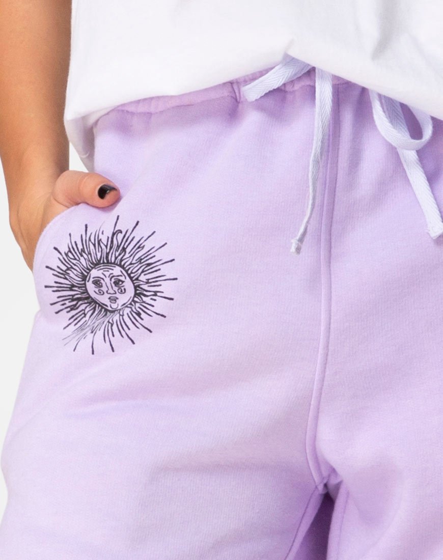 Immagine di Basta Jogger in Lilla Tutte le mie ossa