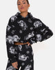 Immagine di Roky Cropped Hoody in Dragon Black