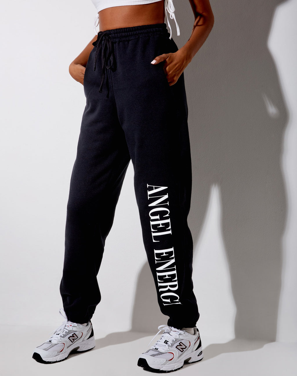 Basta Jogger in nero "Angel Energy