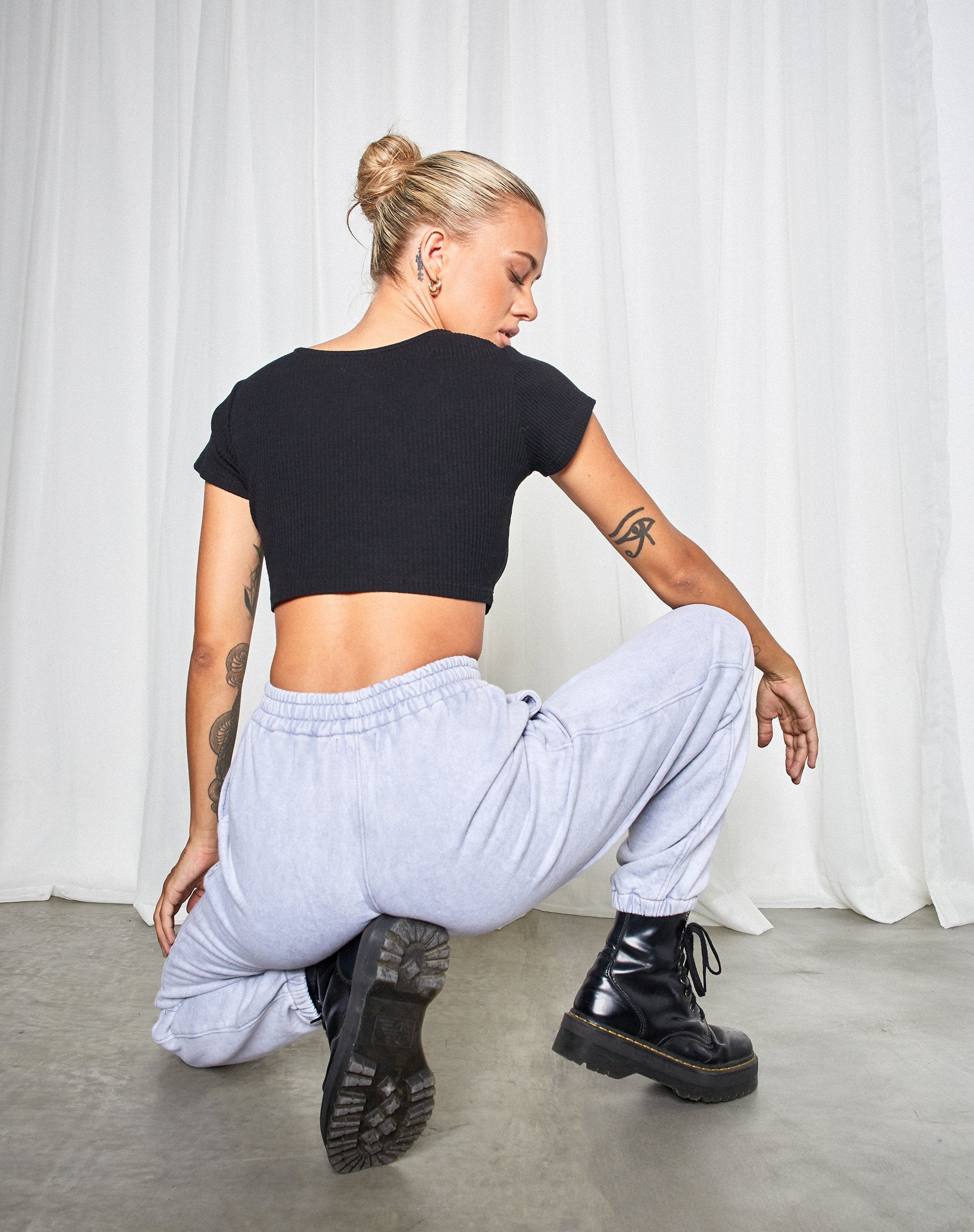 Immagine di Basta Jogger in Silver Wash Energy Embro