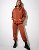 Immagine di Basta Jogger in Burnt Brick Be Nice Label Embro