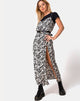 Immagine di Batis Maxi Dress in 90s Zebra