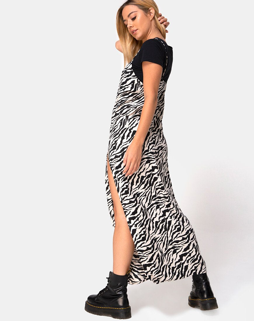 Immagine di Batis Maxi Dress in 90s Zebra