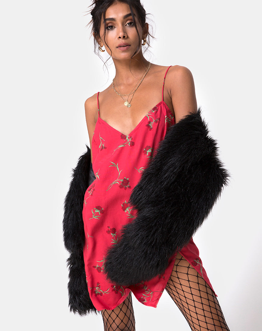 Immagine di Batista Slip Dress in Rouge Rose Pink