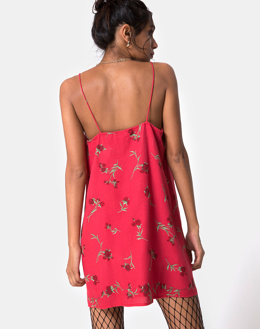 Immagine di Batista Slip Dress in Rouge Rose Pink