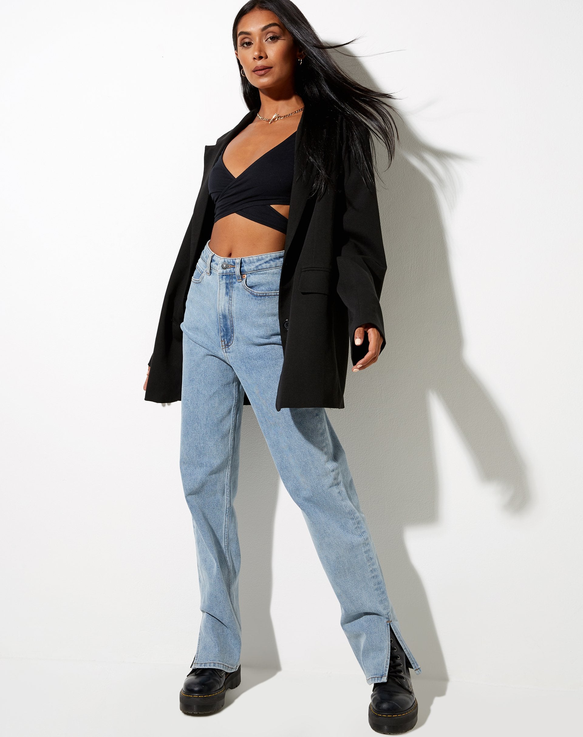 Immagine di Baxter Crop Top in nero