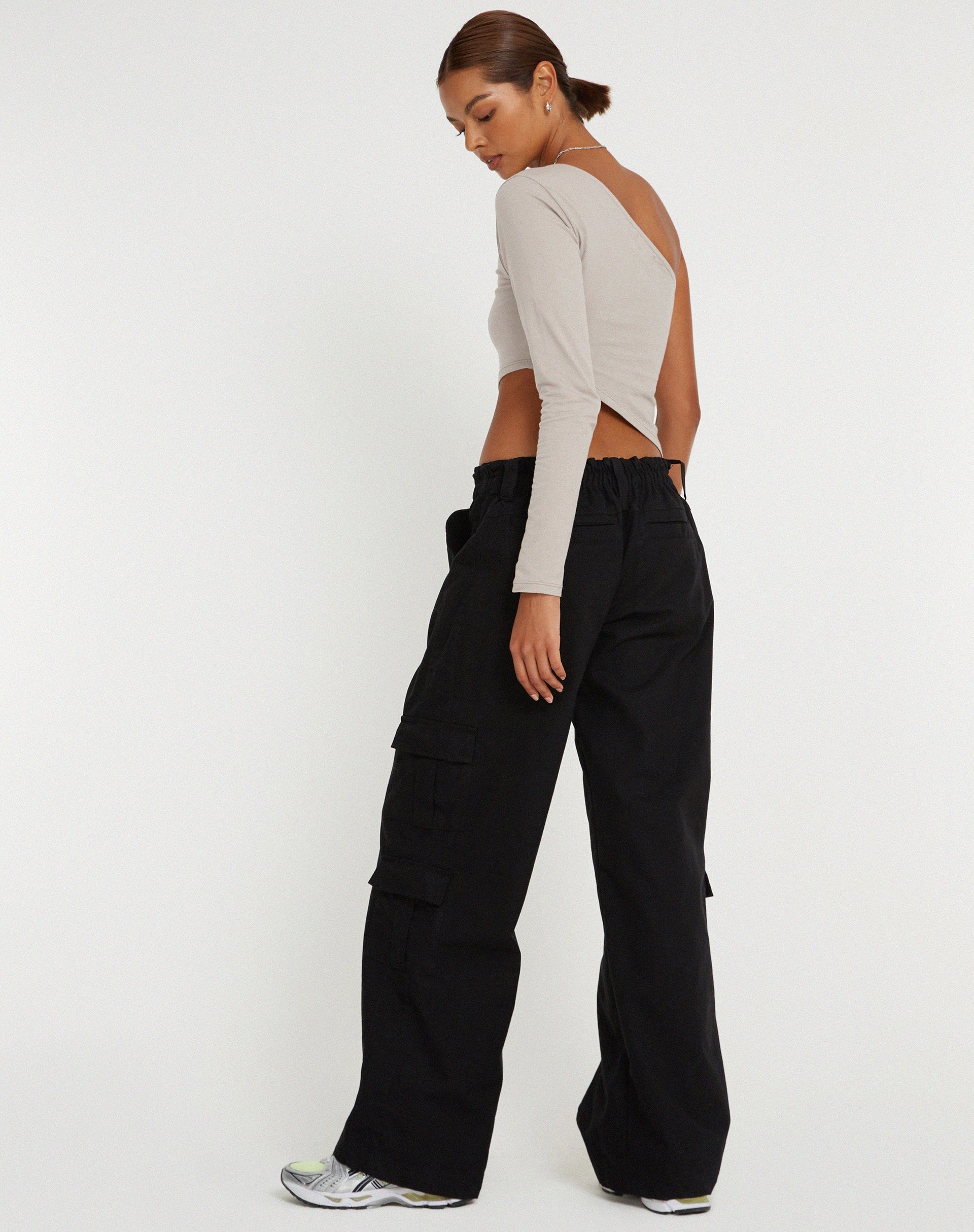Immagine di Baylee Crop Top in latte d'avena