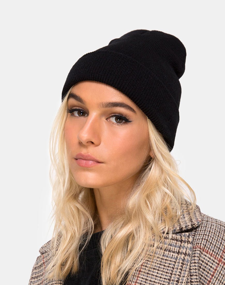 Cappello Beanie in nero