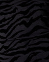 Zebra Flock orizzontale nero