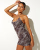 Immagine di Benny Mini Dress in Ripple Chocolate