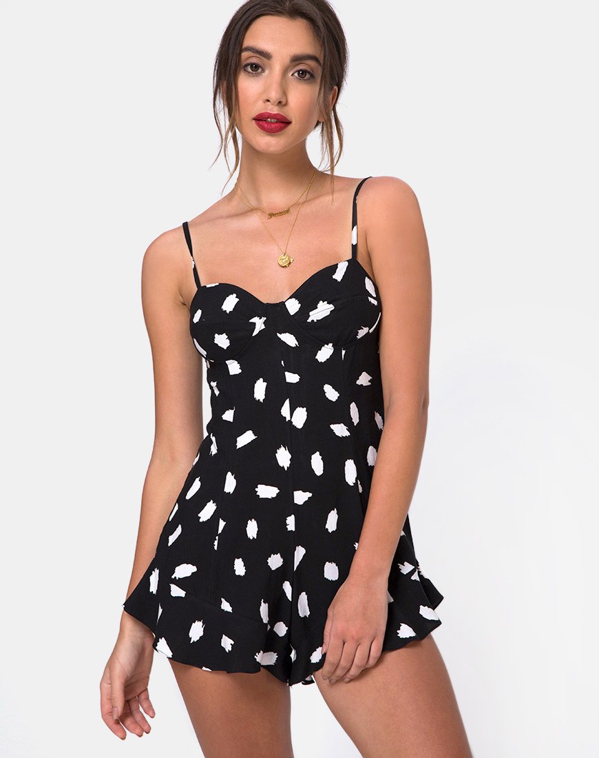 Tuta Berji in Diana Dot Nero