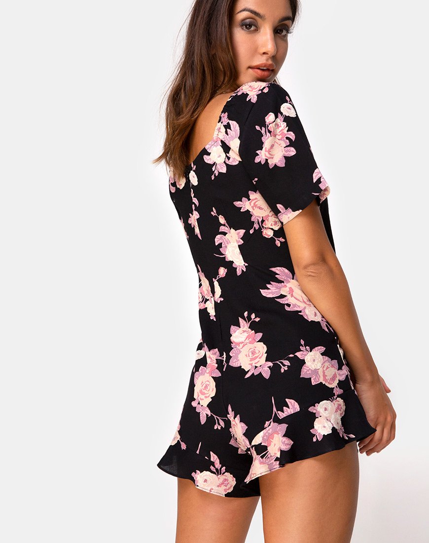 Bersho Playsuit in rosa vintage
