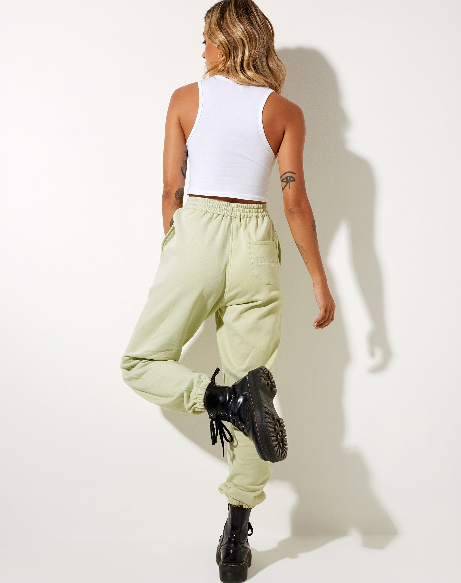 Immagine di Besties Jogger in verde Graffiti Magic Embro