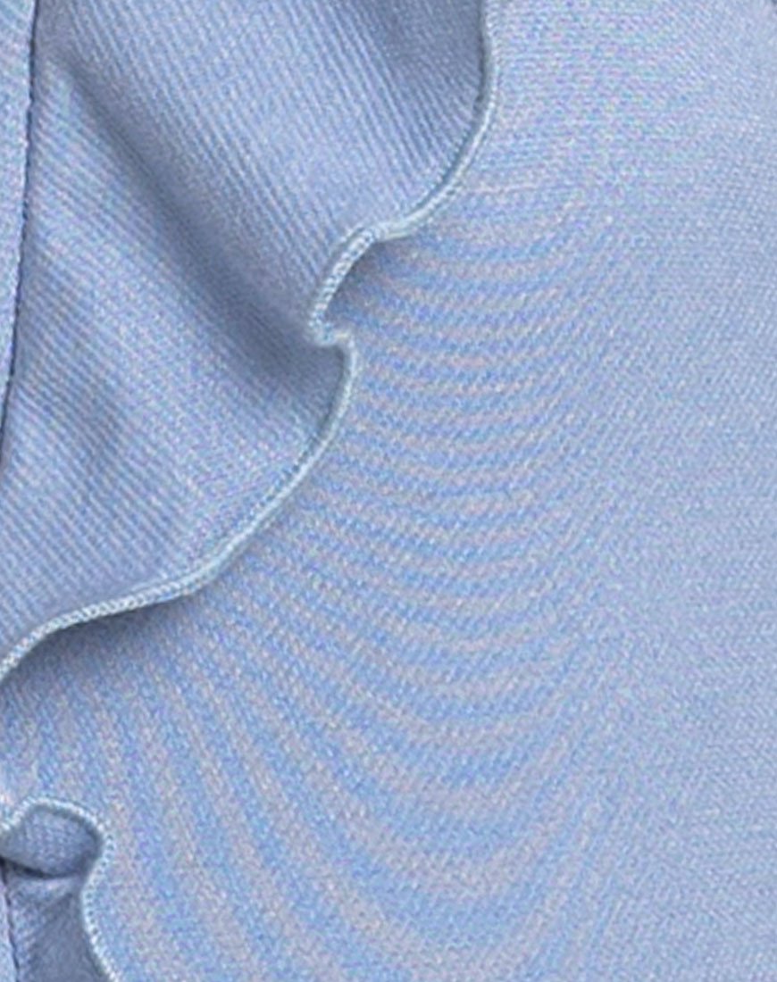 Immagine del costume da bagno Beth Plunge in Denim Look Light Wash