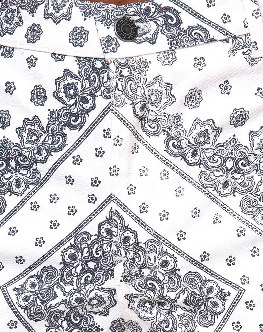 Immagine del pantalone Beth in Bandana Ecru Placement